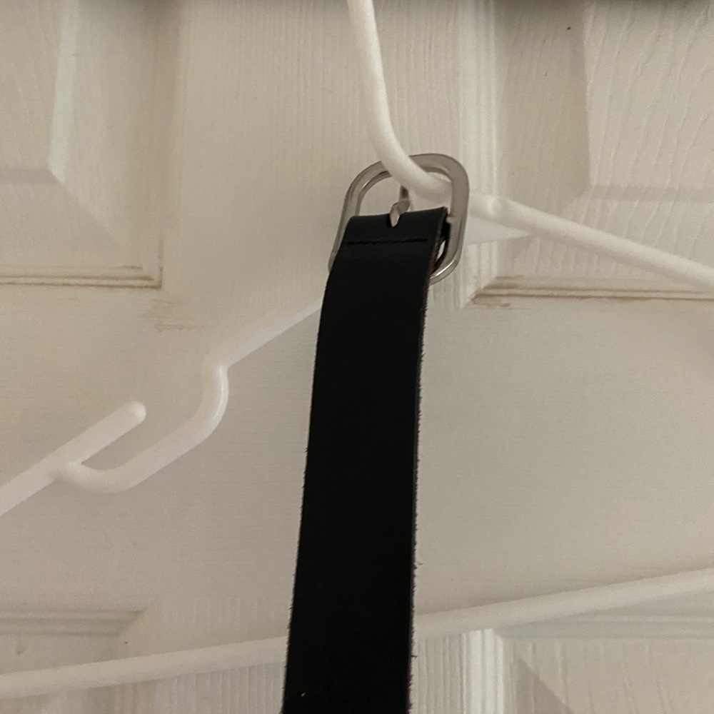 Black Leather Belt